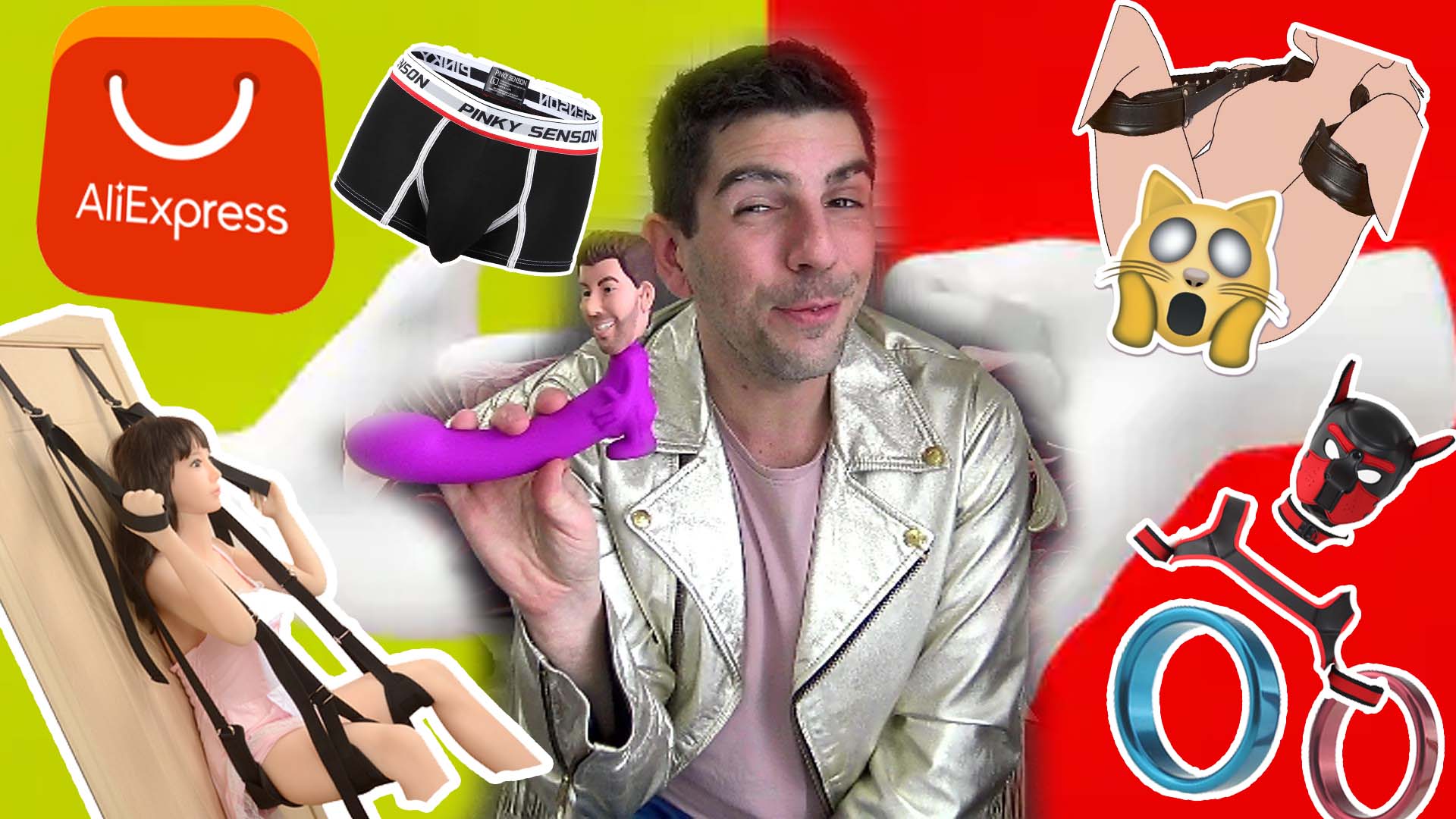 HAUL SEXTOYS SOUS VÊTEMENTS HOMMES MOINS ALIEXPRESS