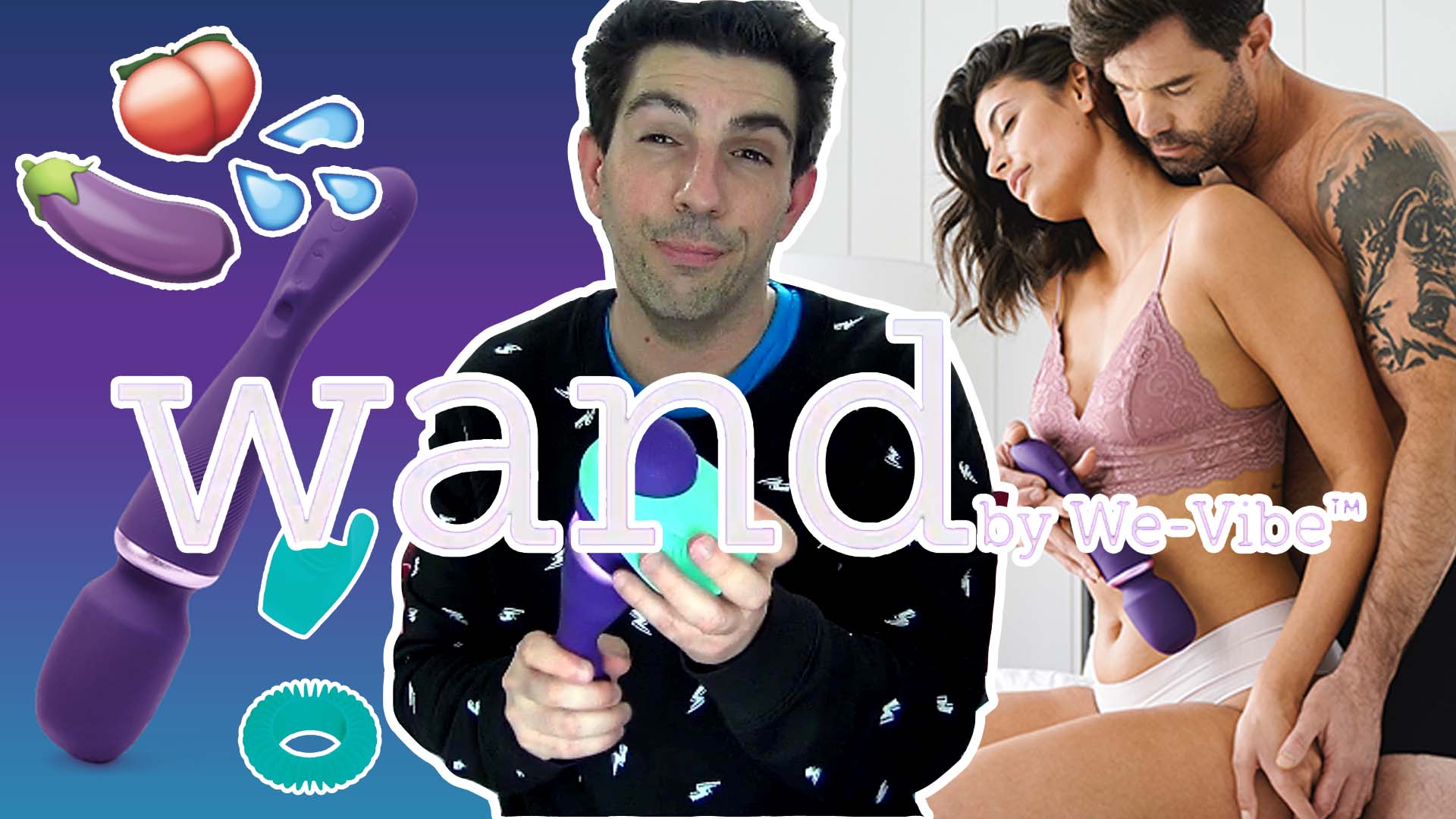 WAND vibe sextoy connecté pour masturbation pénis, clito toutes autres zones érogènes) SANS PÉNÉTRATION